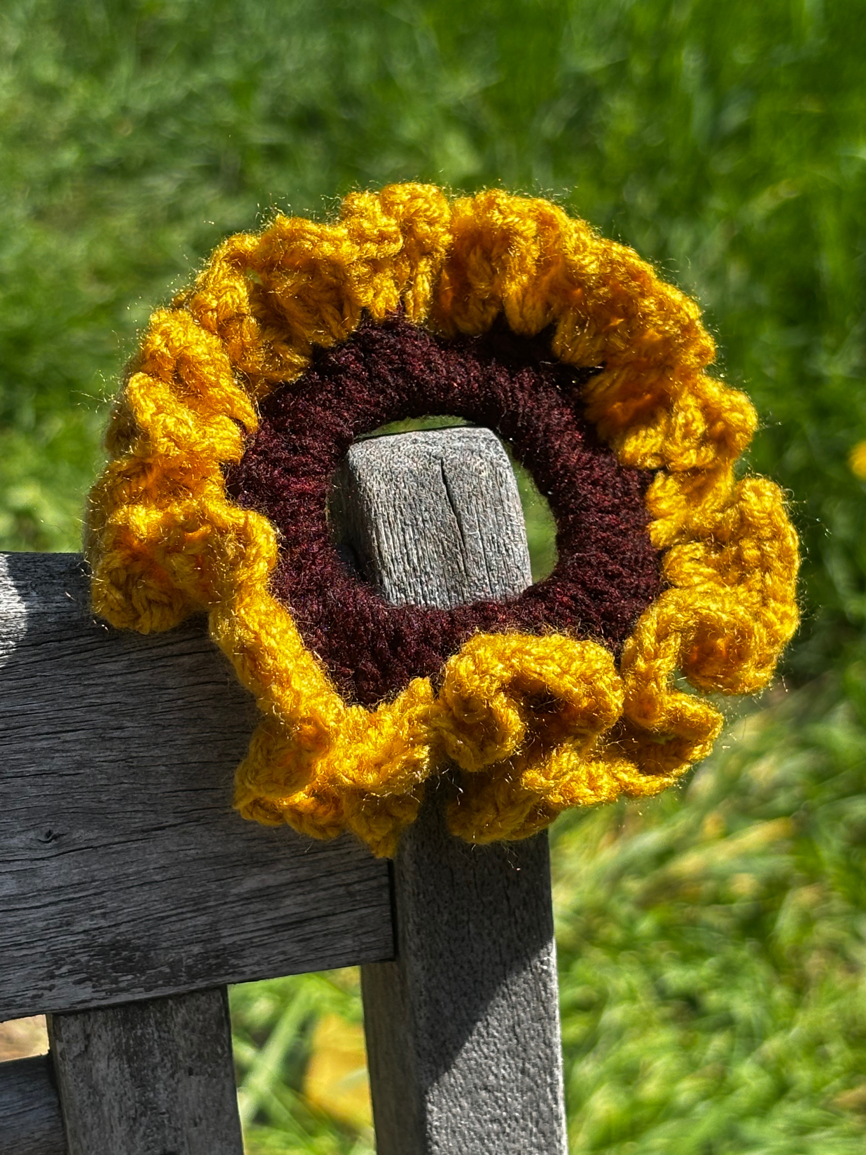 Handmade Crochet Hair Scrunchie