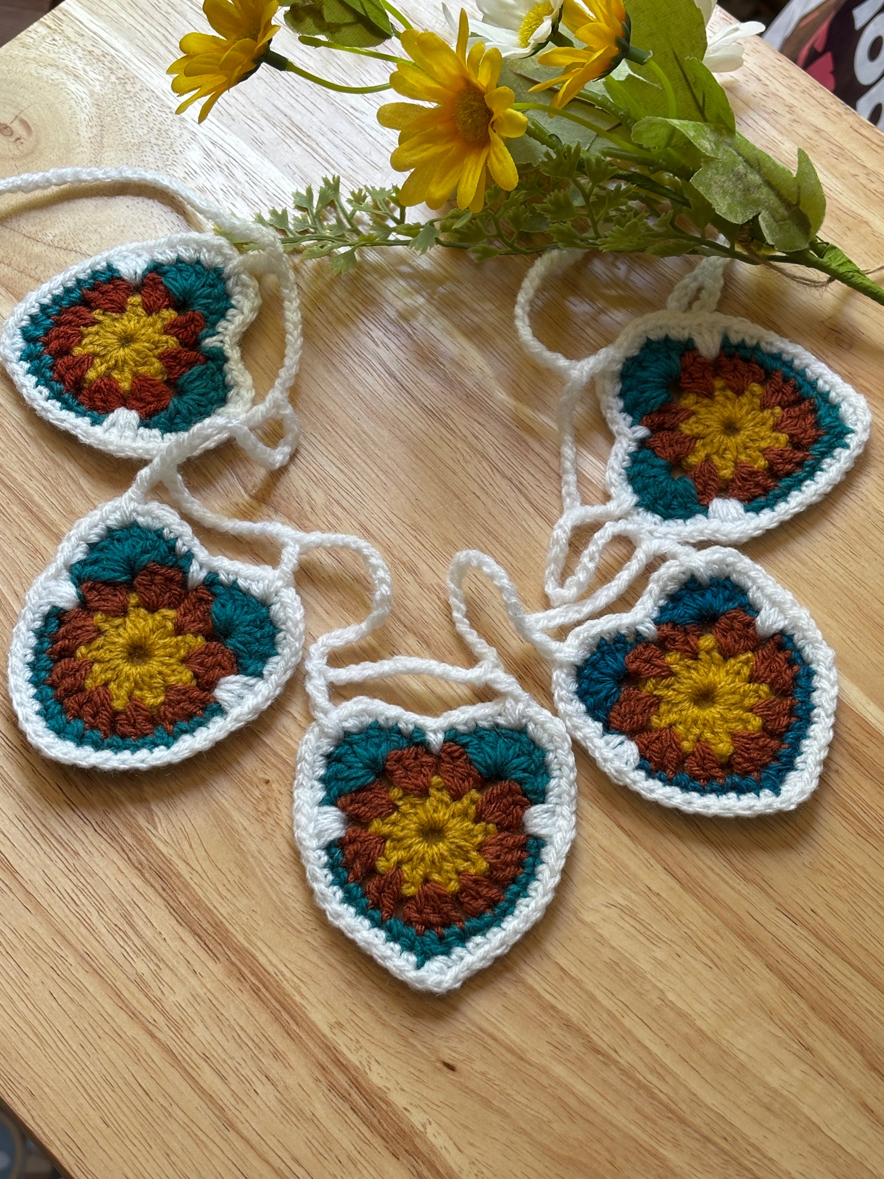 Handmade Crochet Garland
