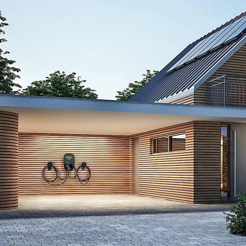 PRACHT - Borne monophasée 11 kW certifiée MID