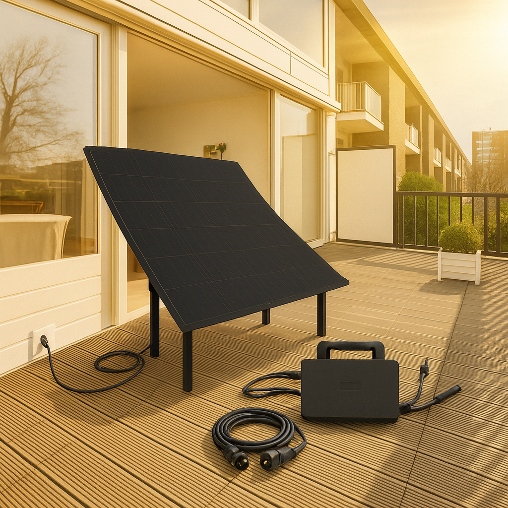 Kit solaire balcon 1 panneau – 450 Wc Plug & Play