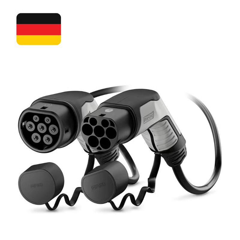 Laadkabel, Type 2, 32A, 3-fase, 10 m – CHARX Connect Comfort