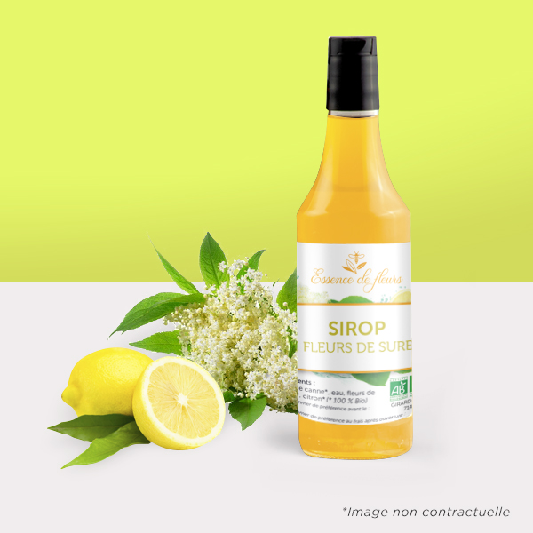 Sirop fleurs de sureau - 50 cl
