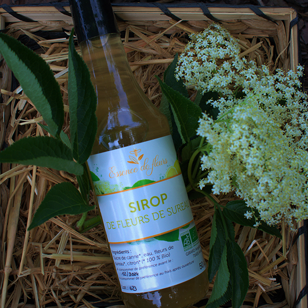 Sirop fleurs de sureau - 50 cl