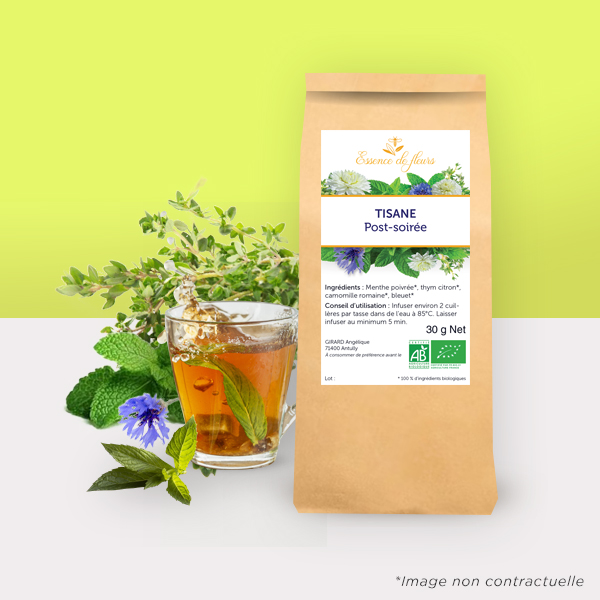Tisane Post-soirée bio