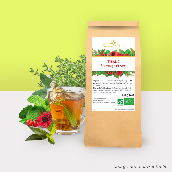 Tisane En rouge et vert bio