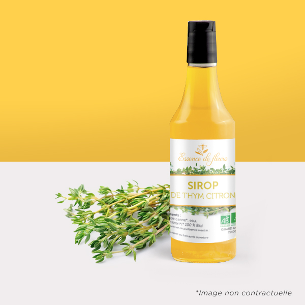 Sirop thym citron - 50 cl