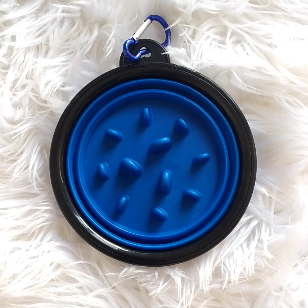 Comedero portátil - Azul