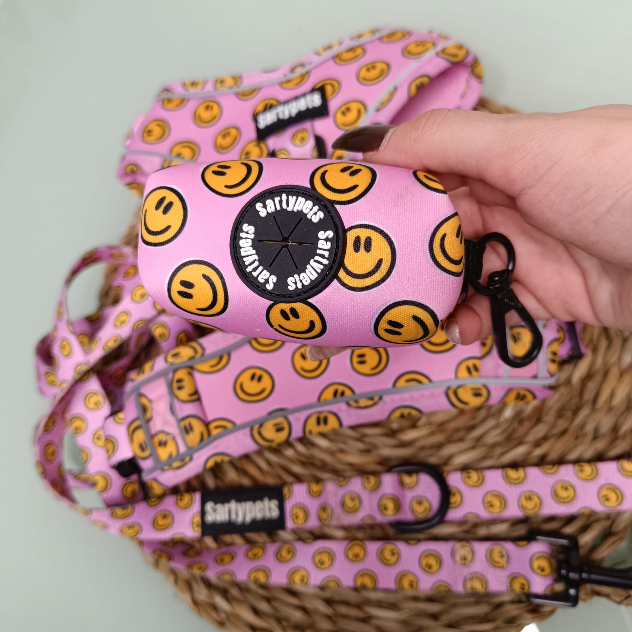 Porta bolsas Smiley