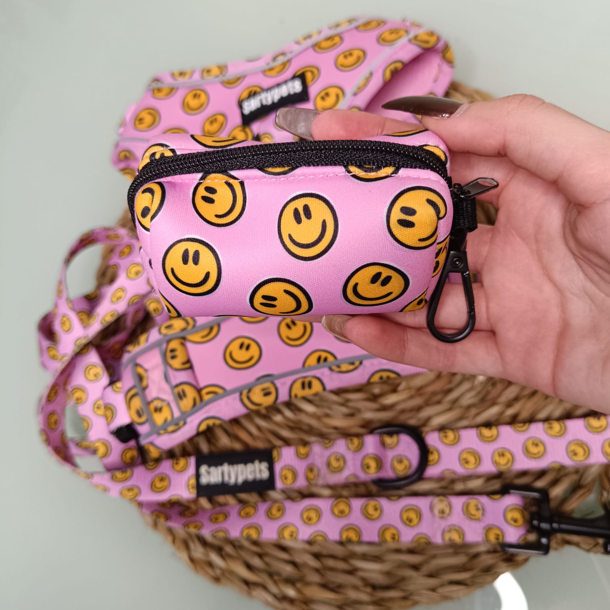 Porta bolsas Smiley