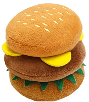 Peluches Glotones - Hamburguesa