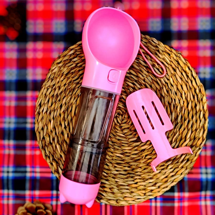 Botella multifunción - Rosa