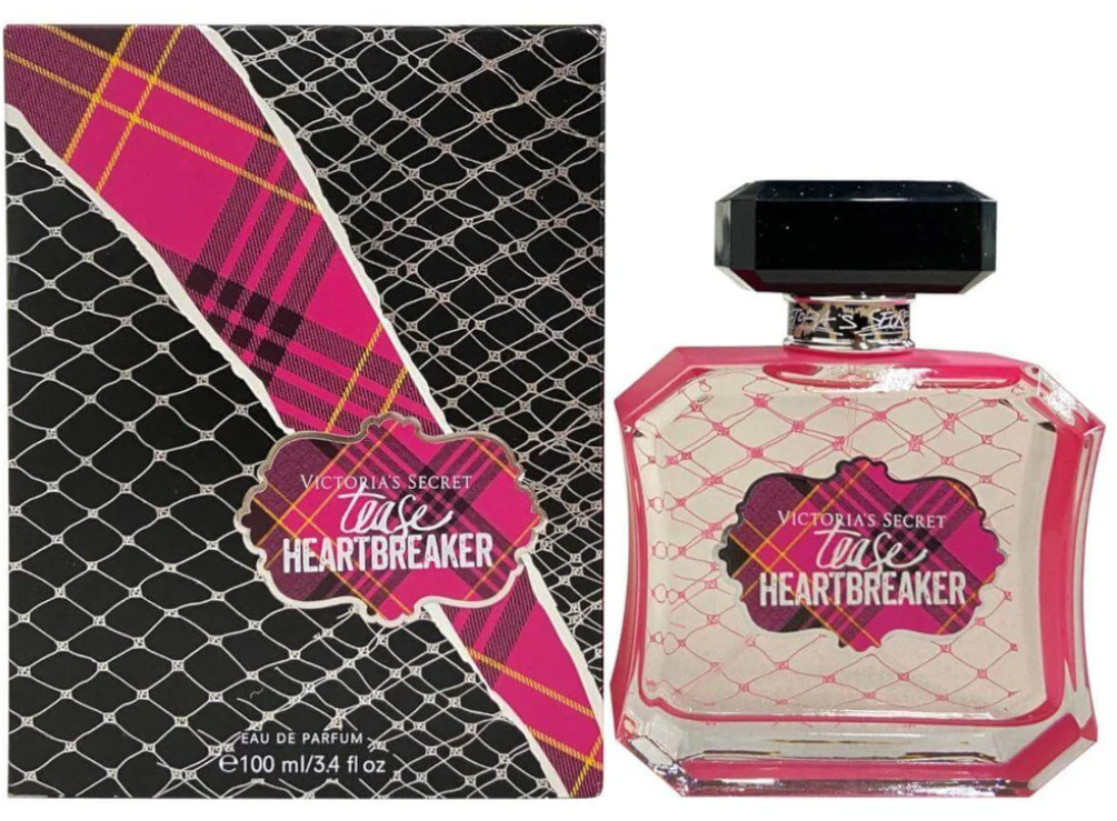 Decorative Black Lantern with Victoria's Secret Tease Heartbreaker Fragrance Gift Set