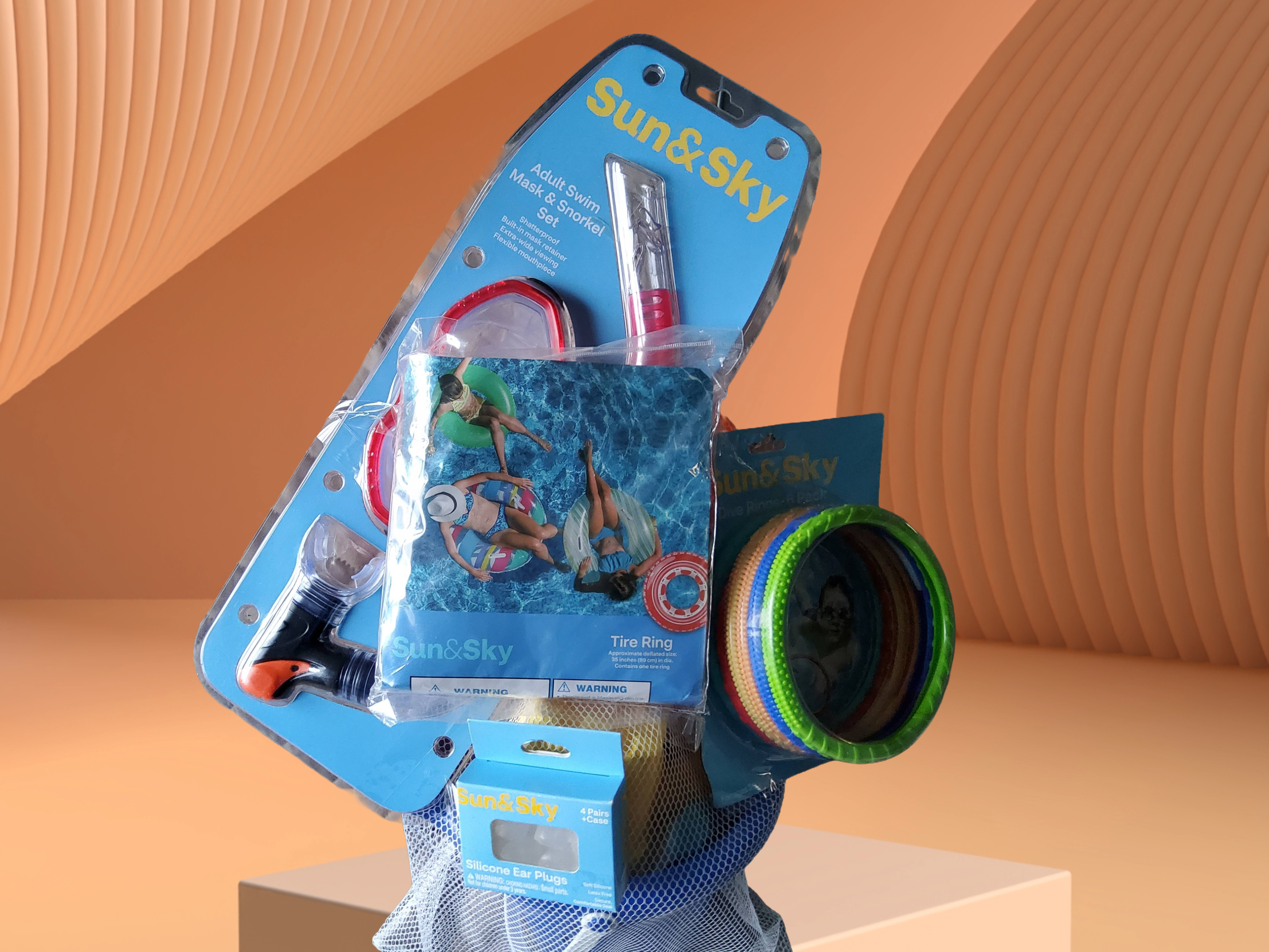 Sun & Sky Swimming Accessories Bundle