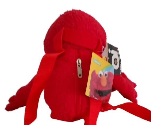 Elmo Plush Backpack with Hello Kids' Toothpaste