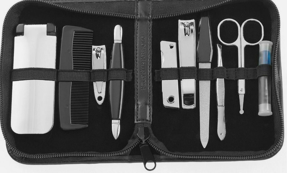 Gift Set with Plush Teddy Bear and Grooming Kit