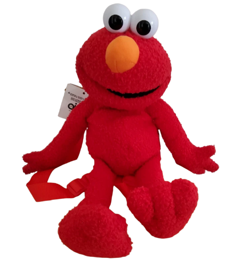 Elmo Plush Backpack with Hello Kids' Toothpaste