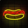 Hot Dog Neon Light