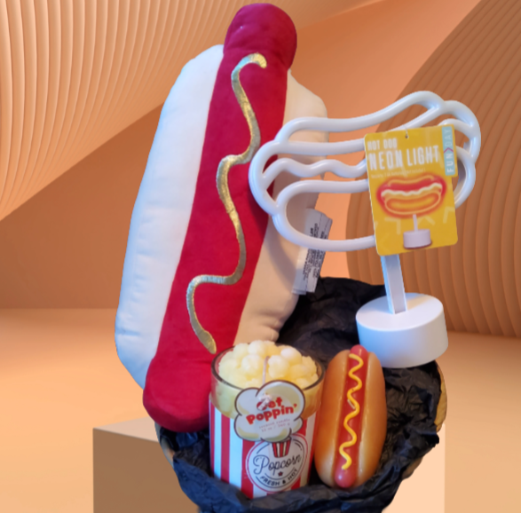 Hot Dog Neon Light