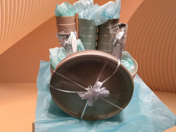 Elegant Disposable Tableware Set