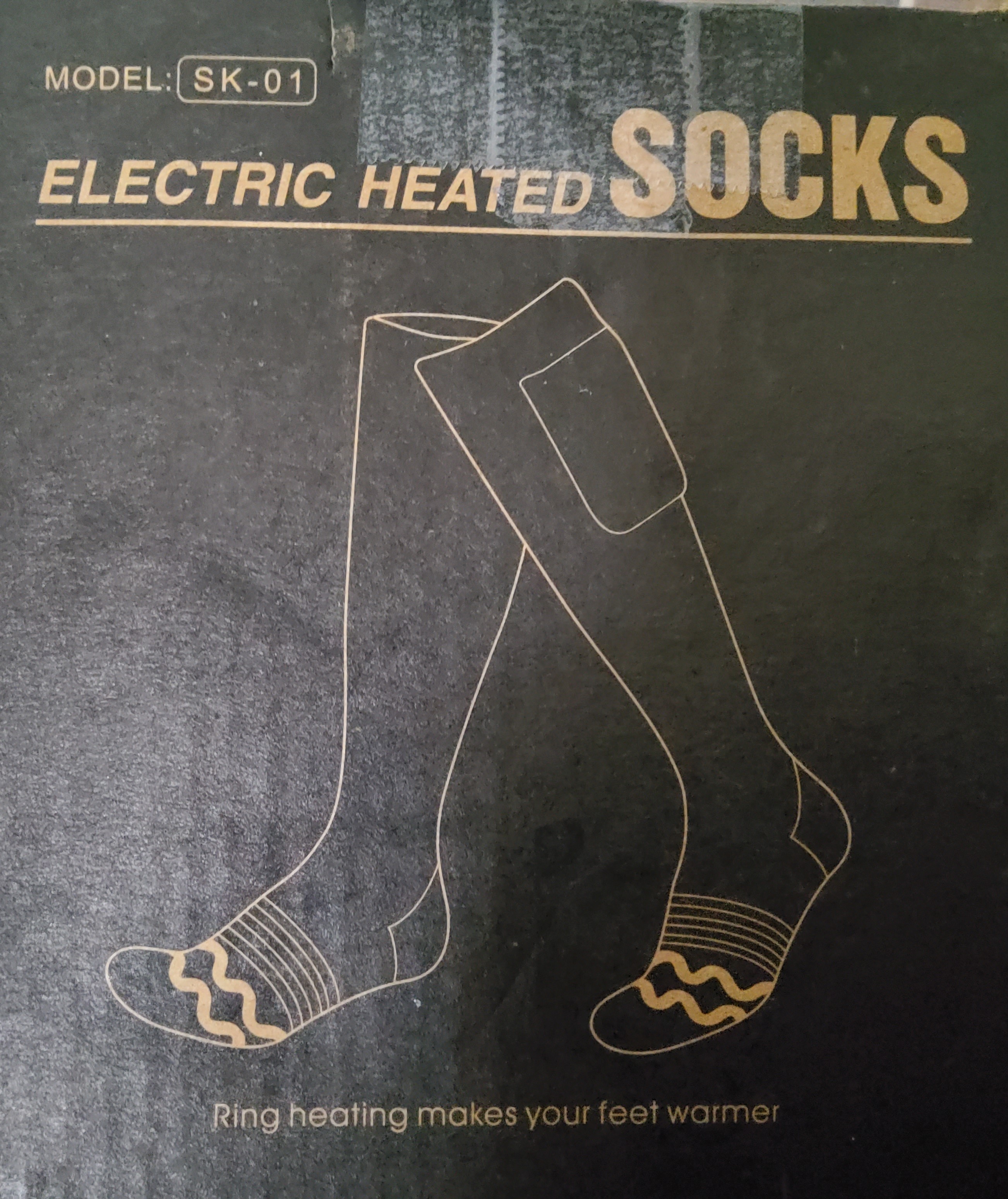 Electric Heated Socks Gift Set