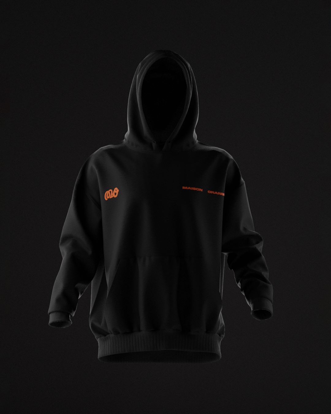 Hoodie MAISON ORANGE OG
