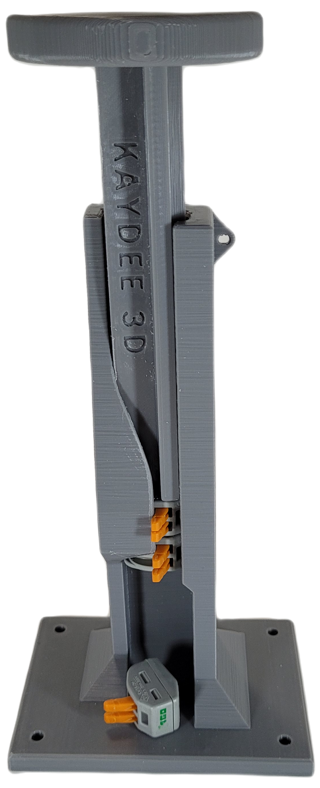 Wagopener 222 - A hand tool to open Wago 222 connectors of all sizes effortlessly.