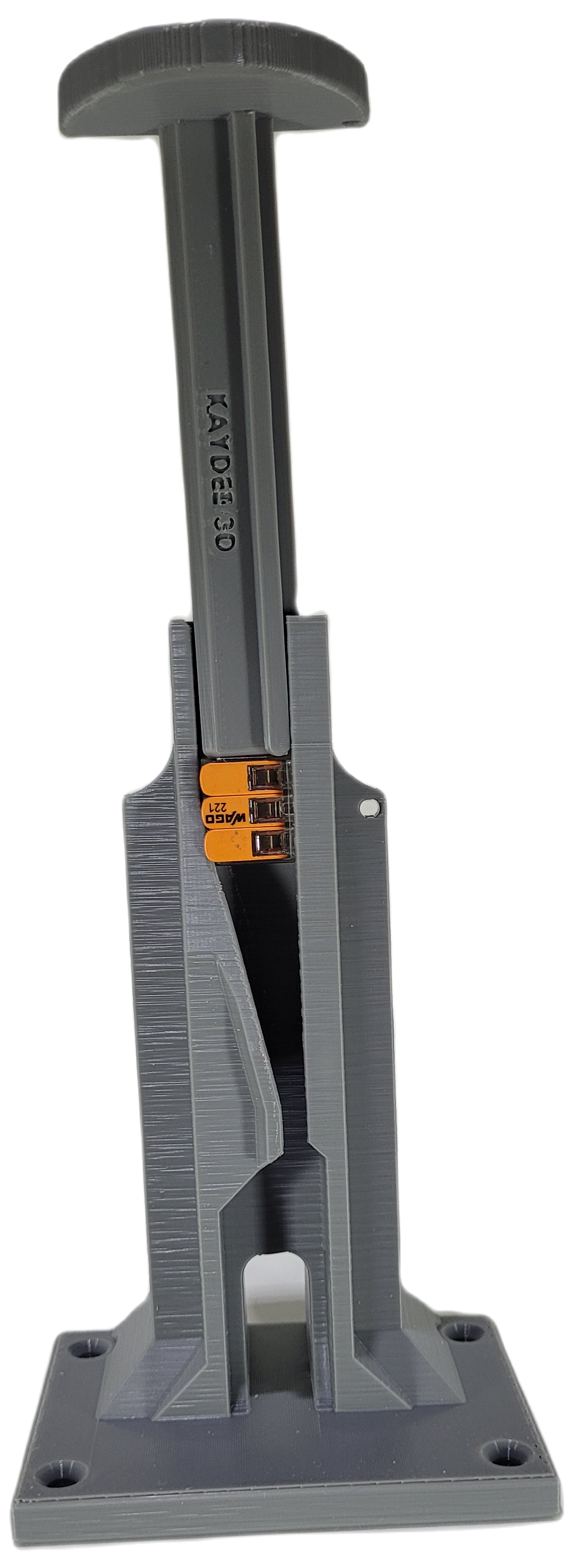 Wagopener 221 - A tool to open Wago 221 connectors of all sizes effortlessly