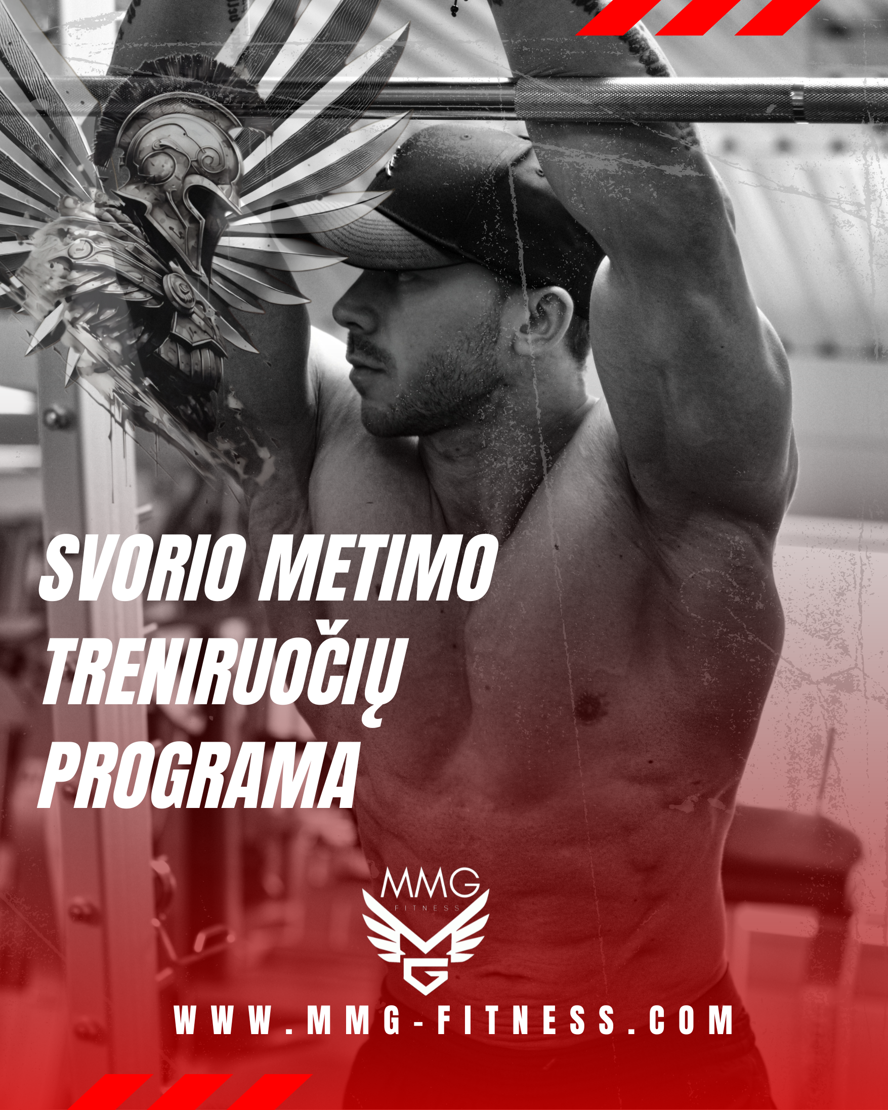 Svorio metimo treniruočių programa