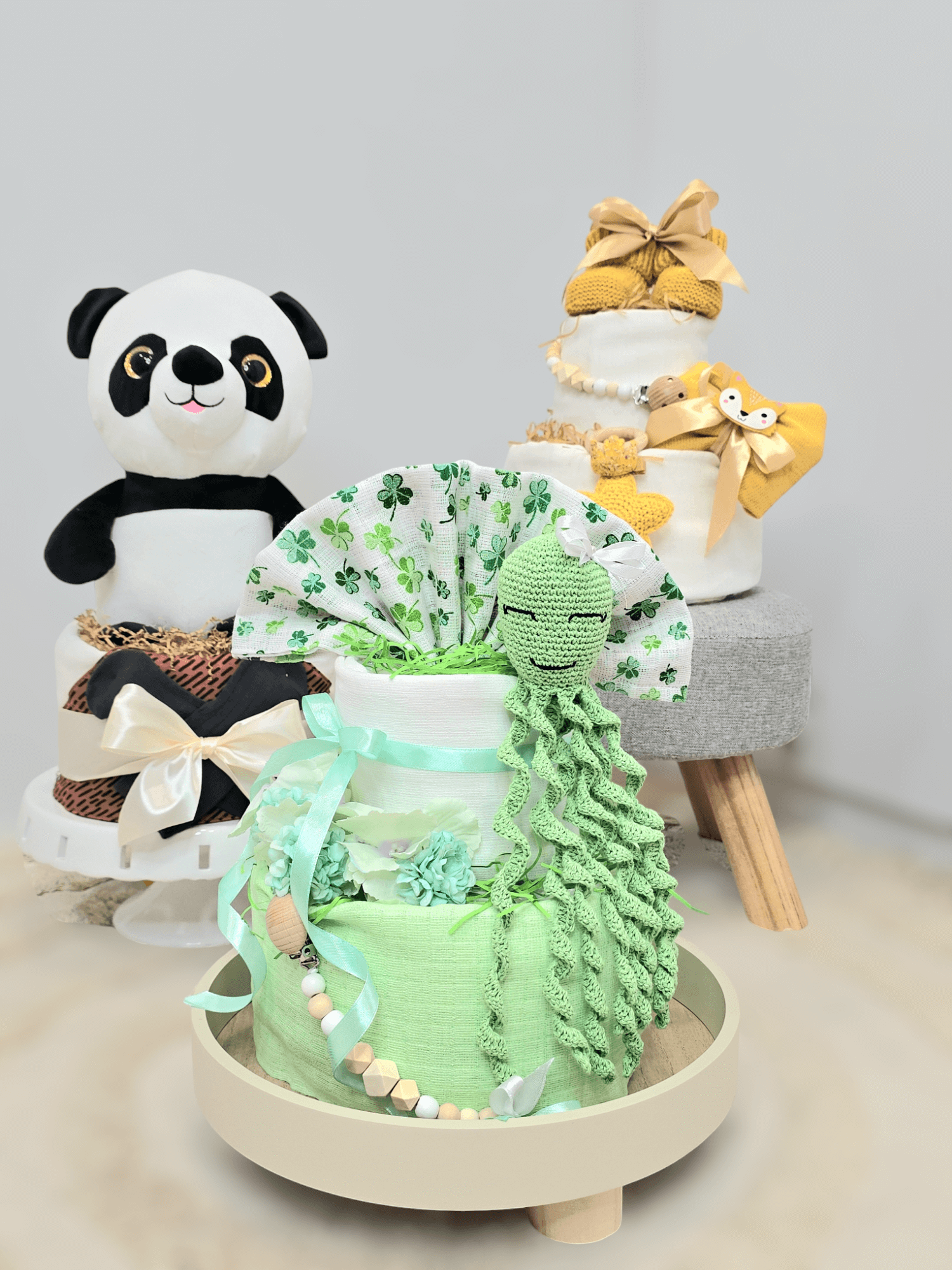 Sauskelnių tortas Aštuonkojis