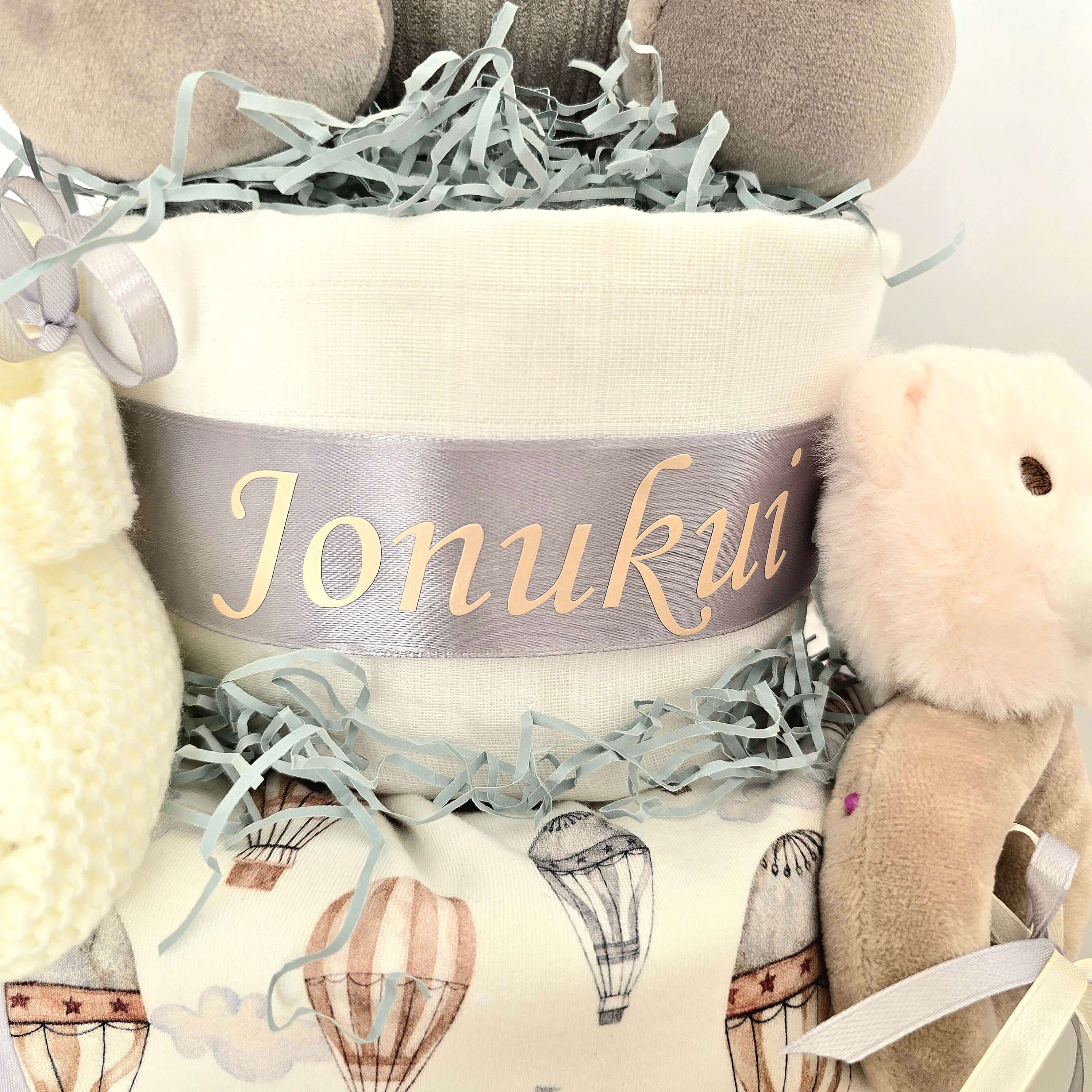 Sauskelnių tortas "Drambliukas"