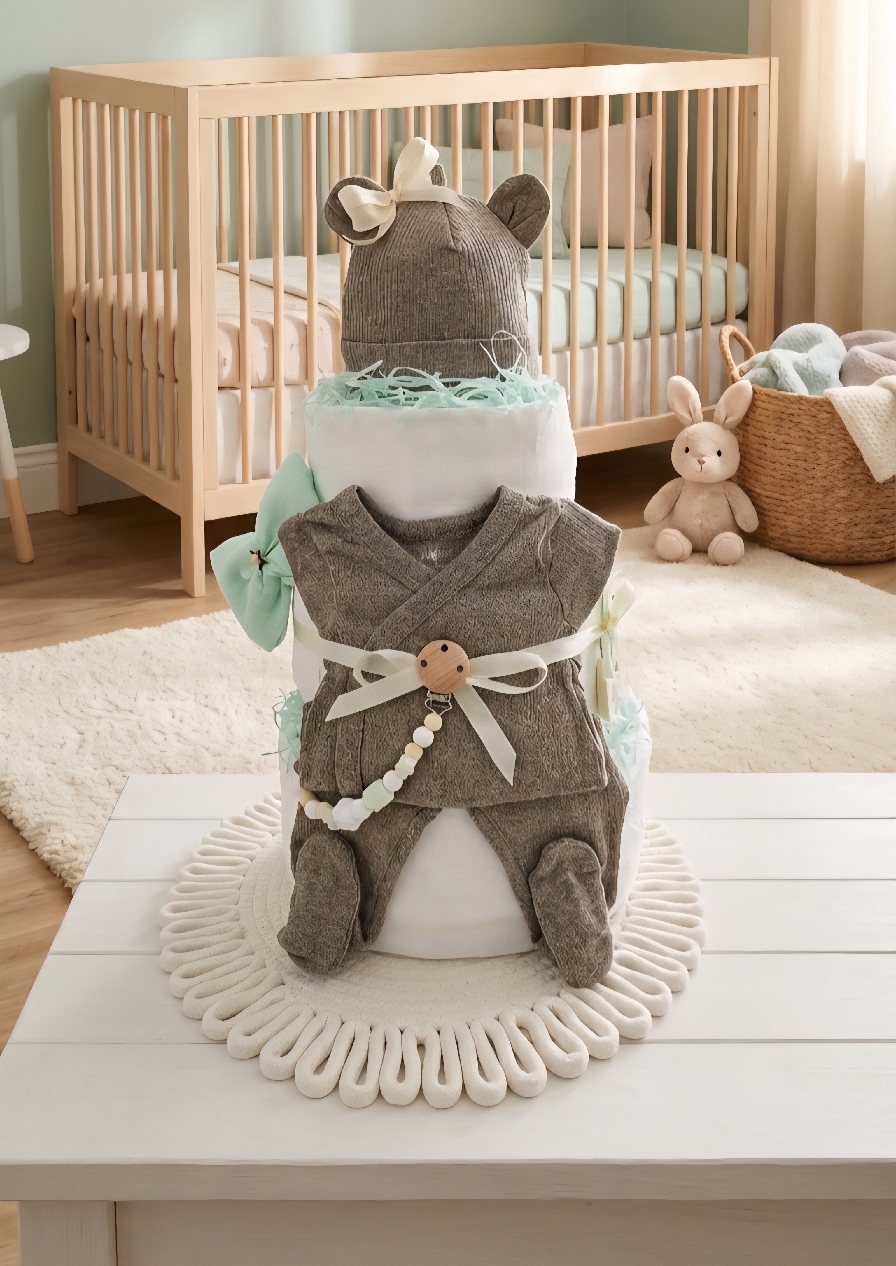 Sauskelnių tortas "Ateinu"