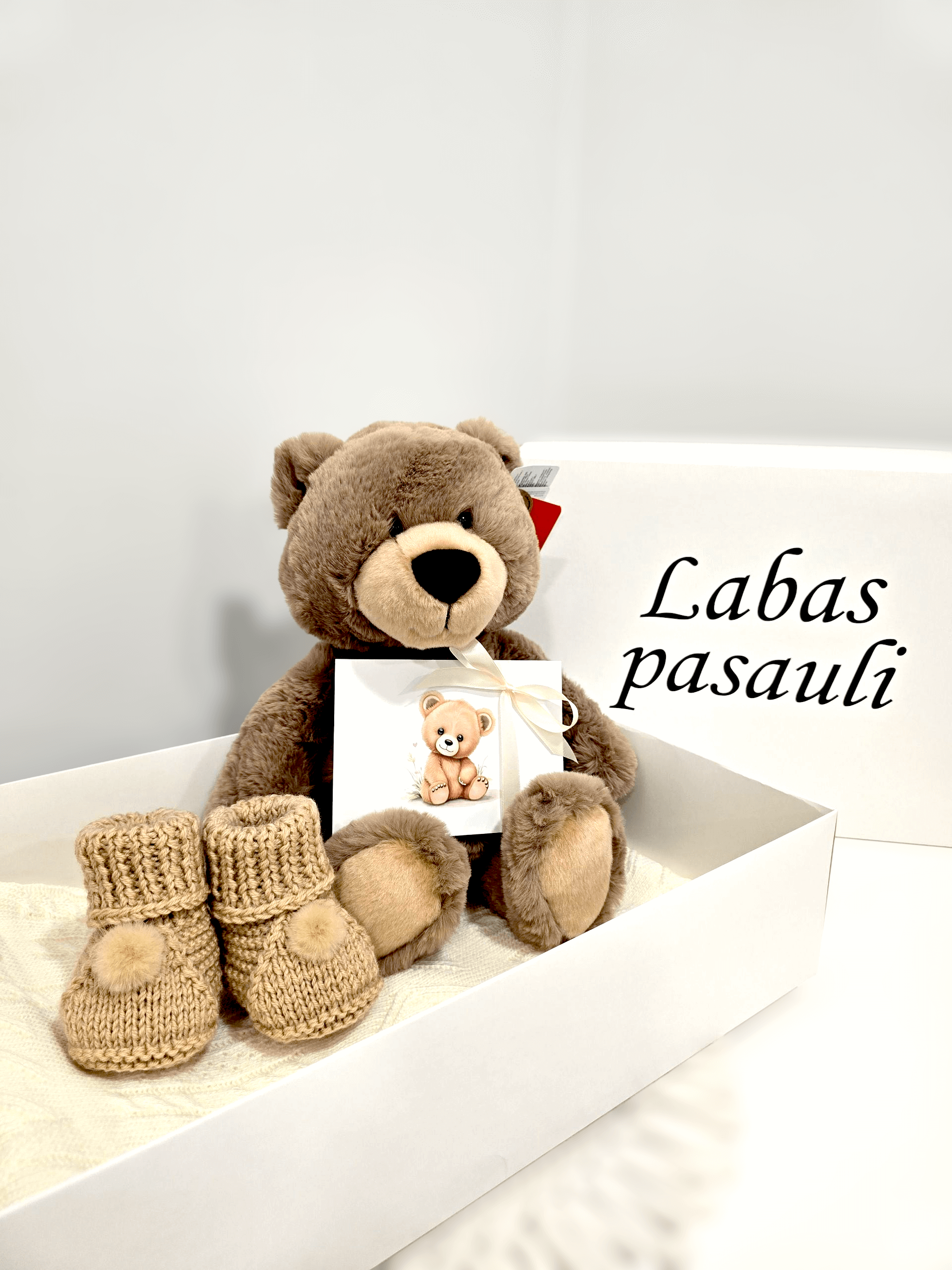 Rinkinys naujagimiui "Meškutis"