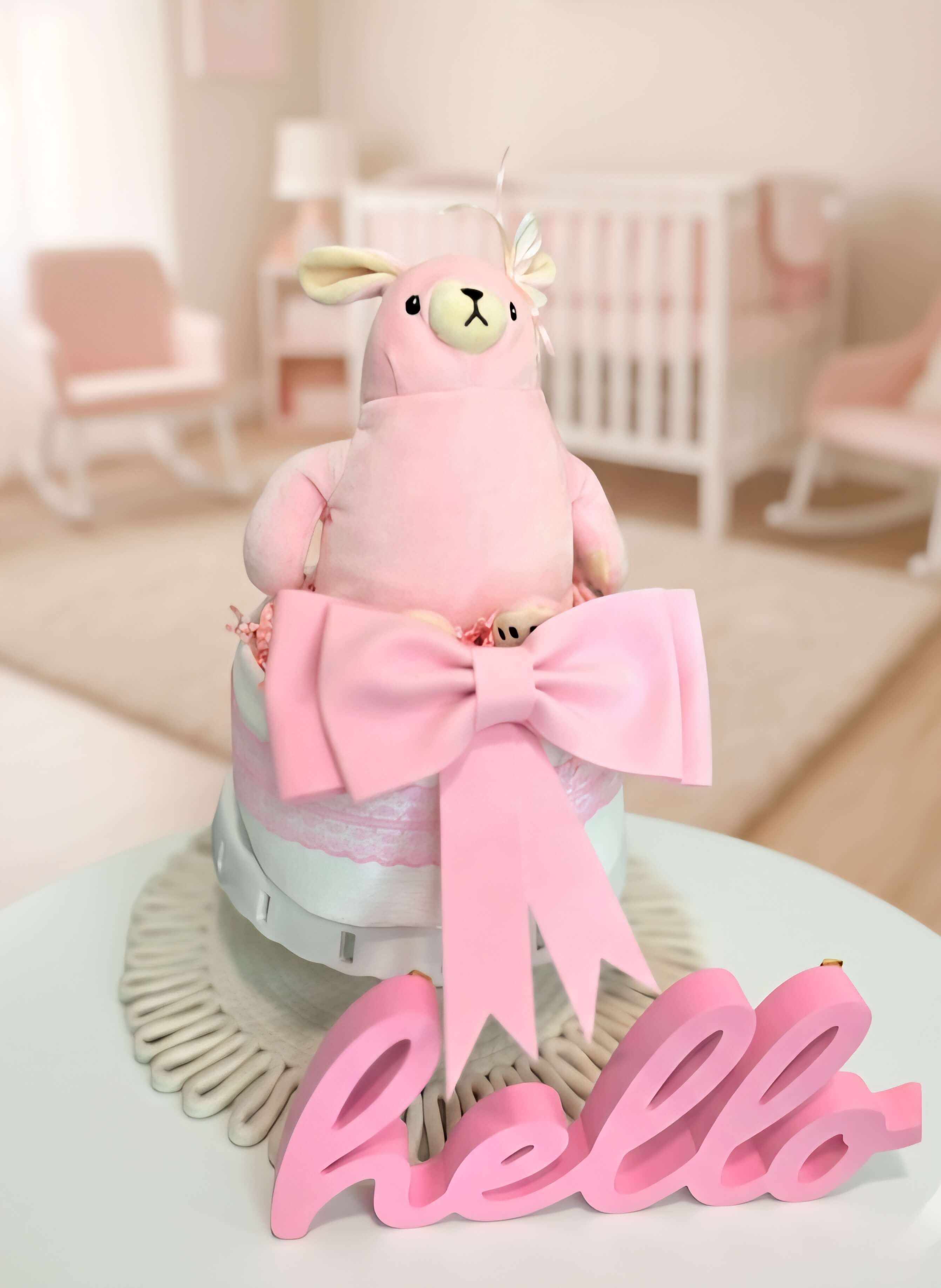 Sauskelnių tortas "Meškutė"