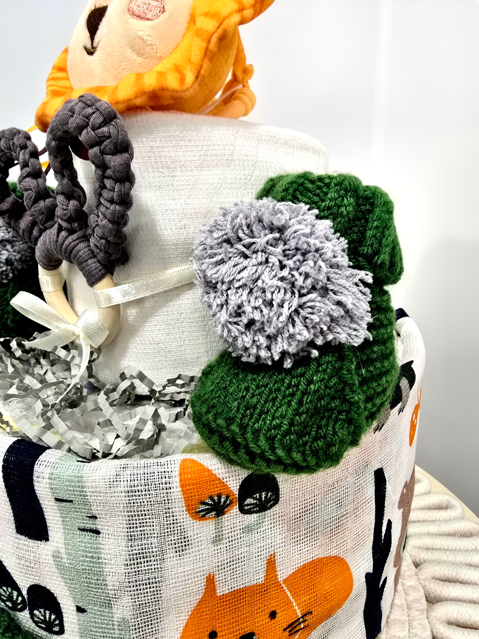 Sauskelnių tortas "Liūtukas"