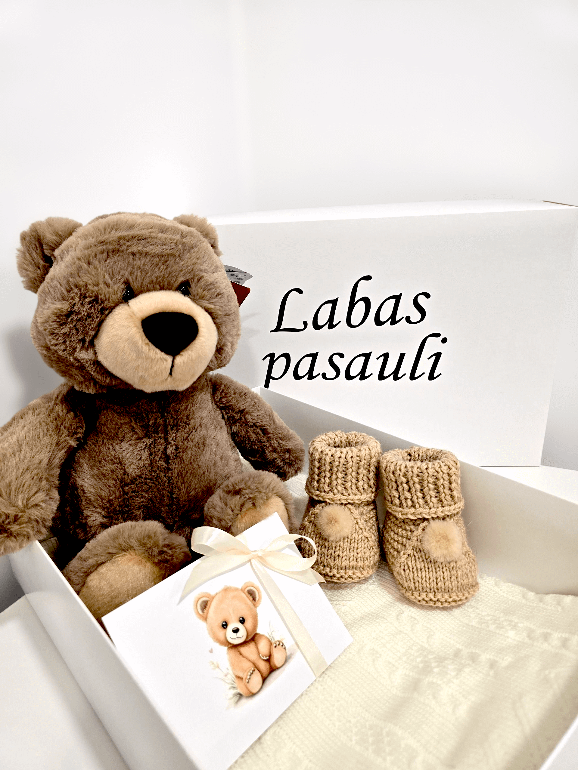Rinkinys naujagimiui "Meškutis"