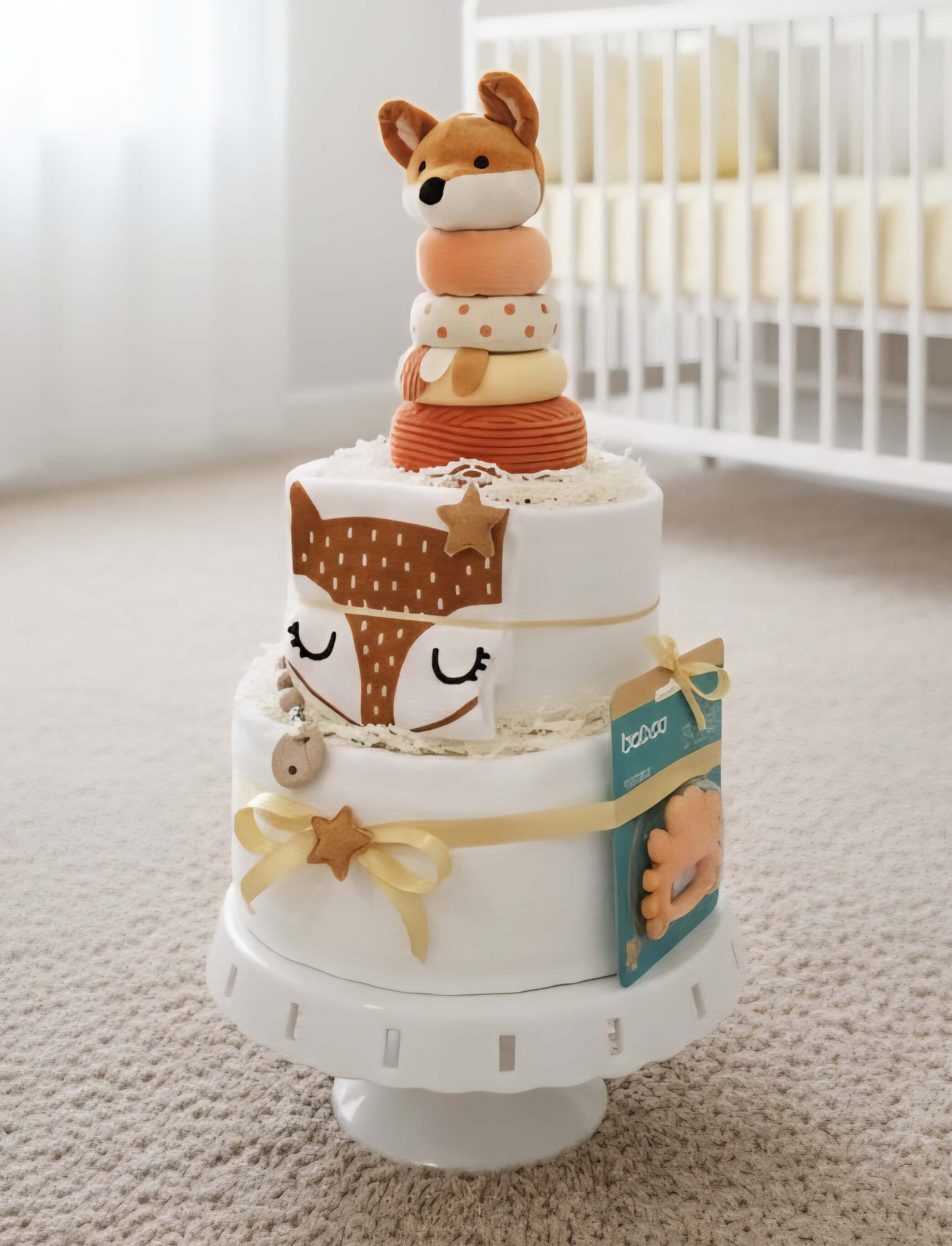 Sauskelnių tortas "Lapiukas"