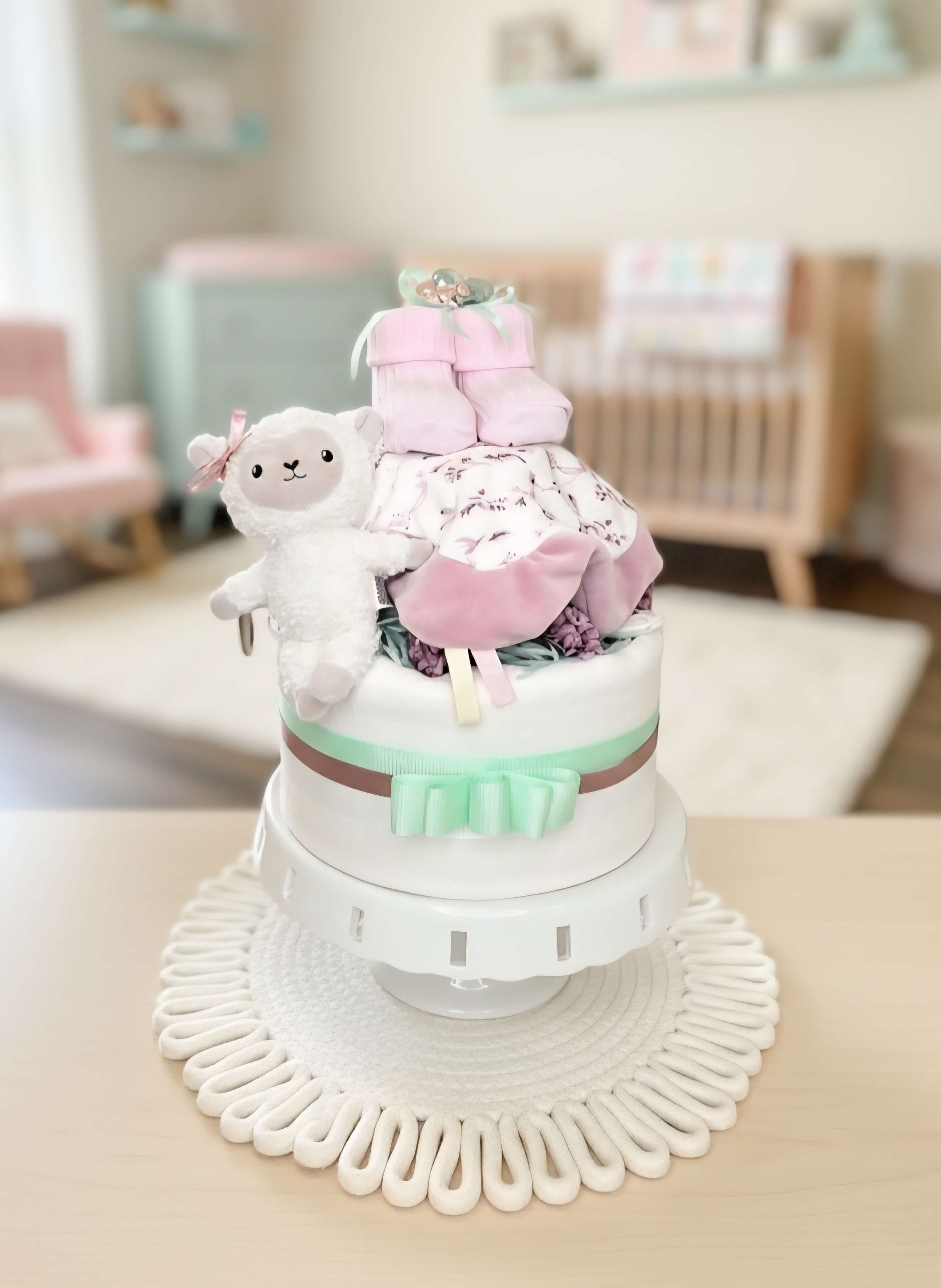 Sauskelnių tortas "Avytė"