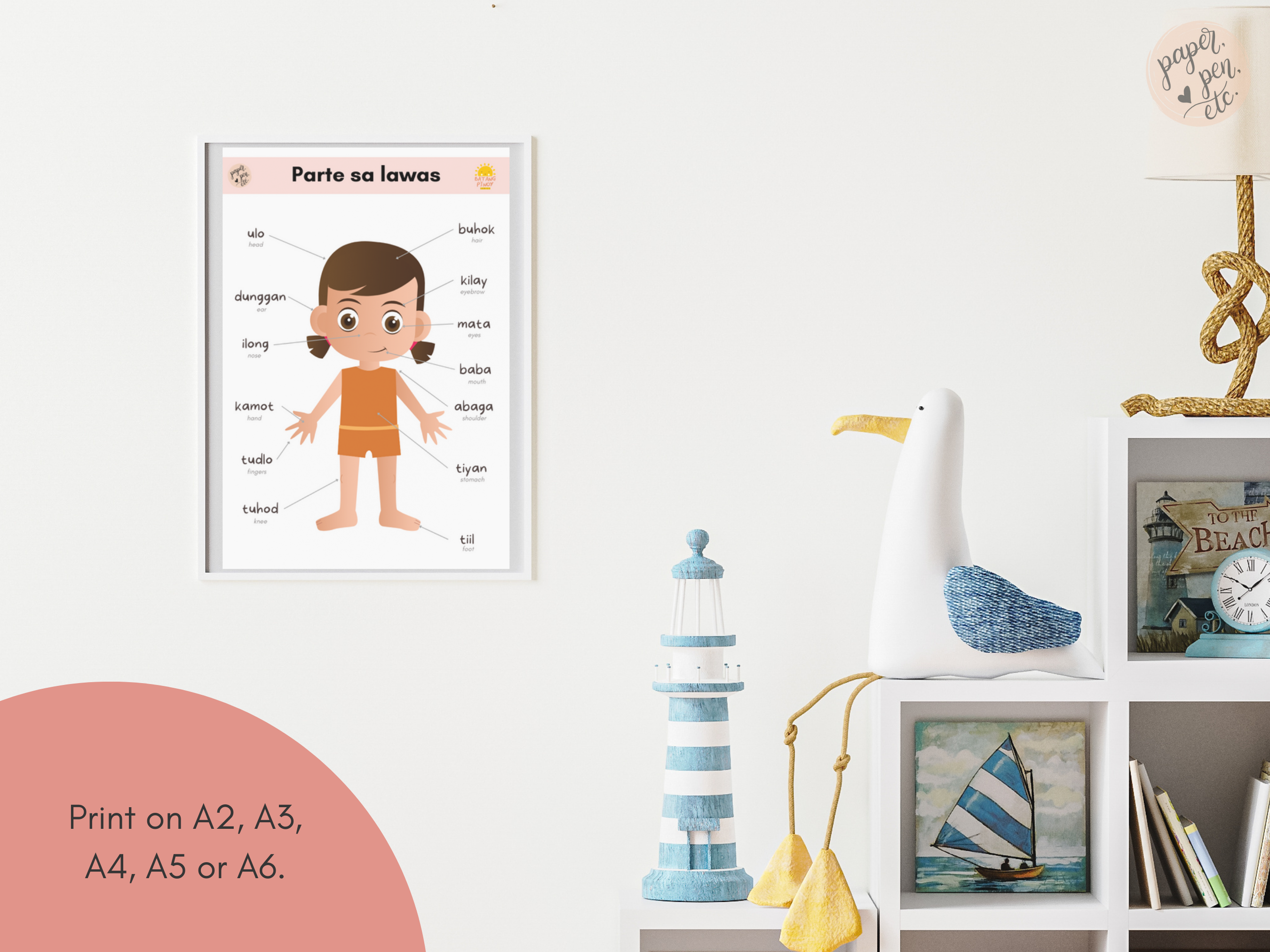 Body Parts (Girl) Bisaya Poster