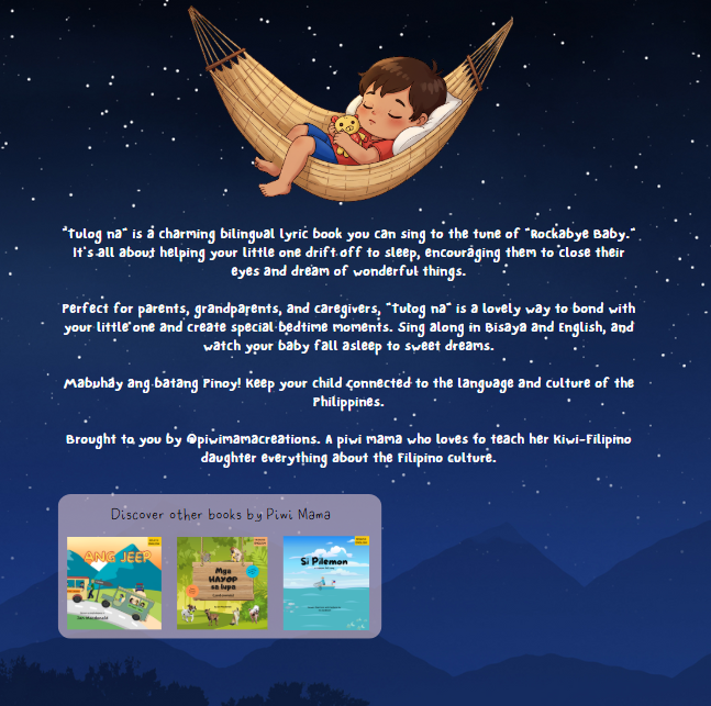 Tulog Na: A bisaya lullaby
