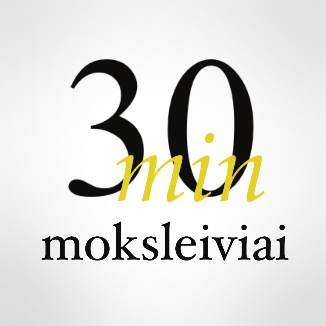 30 min pamoka moksleiviams