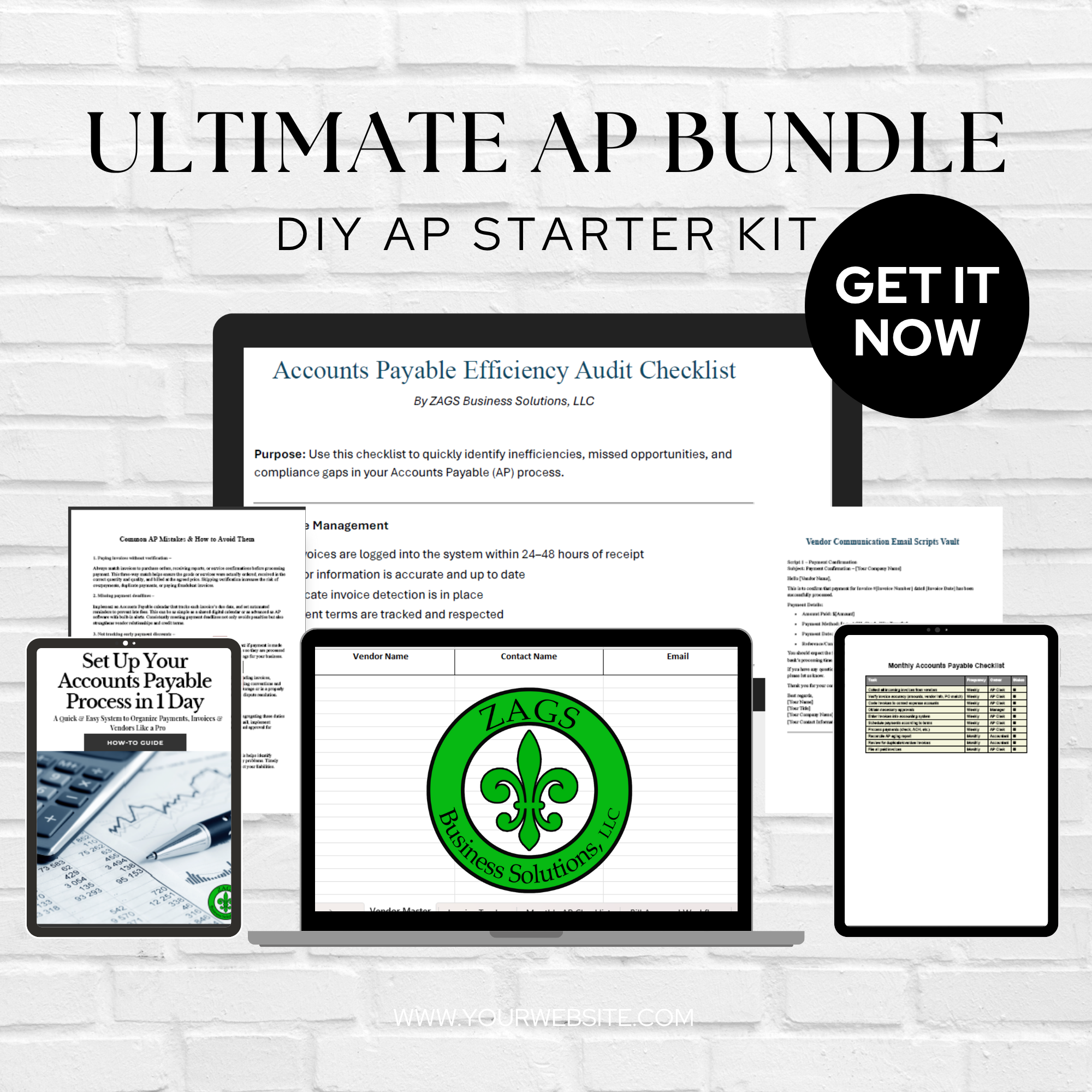 Ultimate Accounts Payable DIY Success Kit