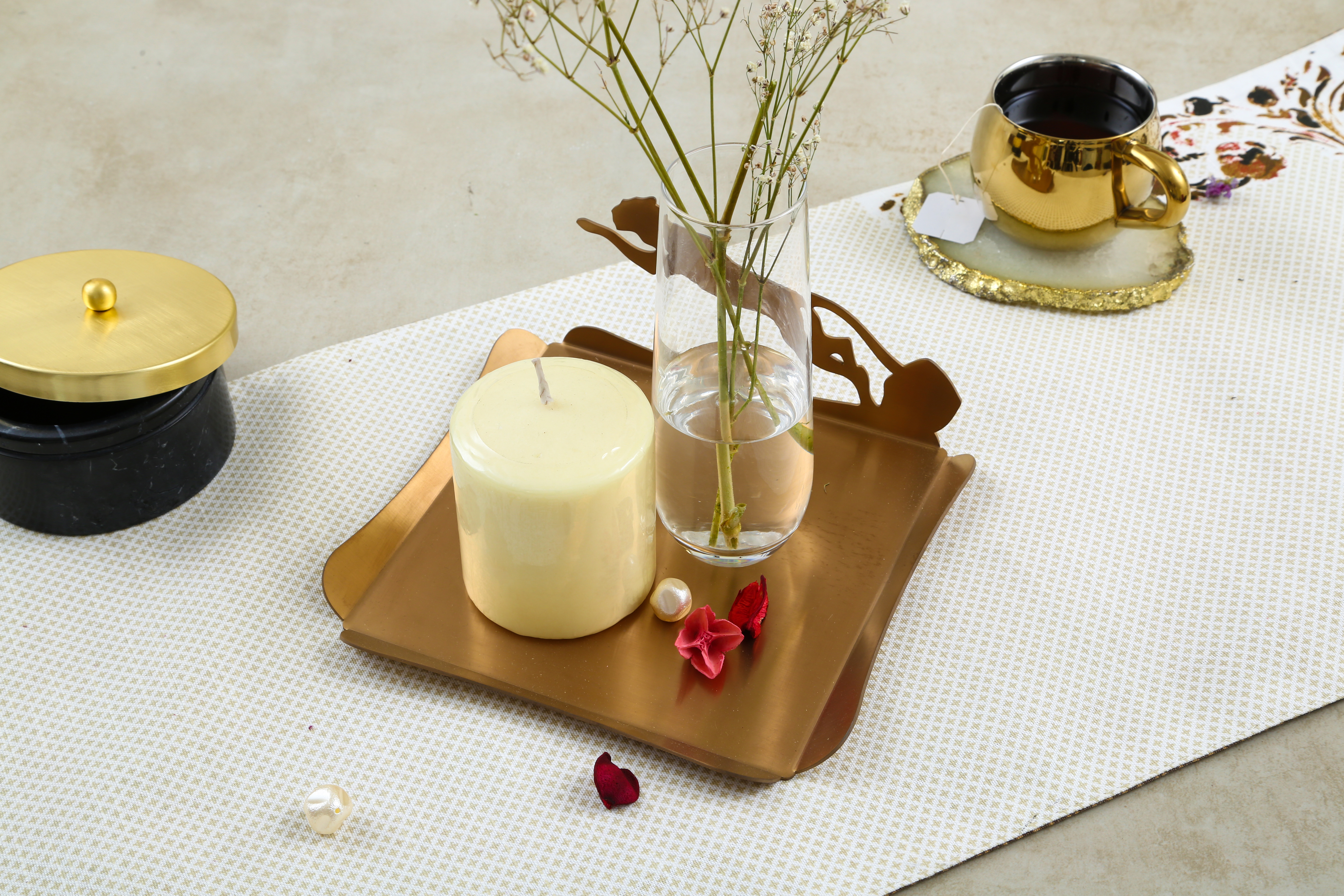 High Quality Stainless steel jaguar platter