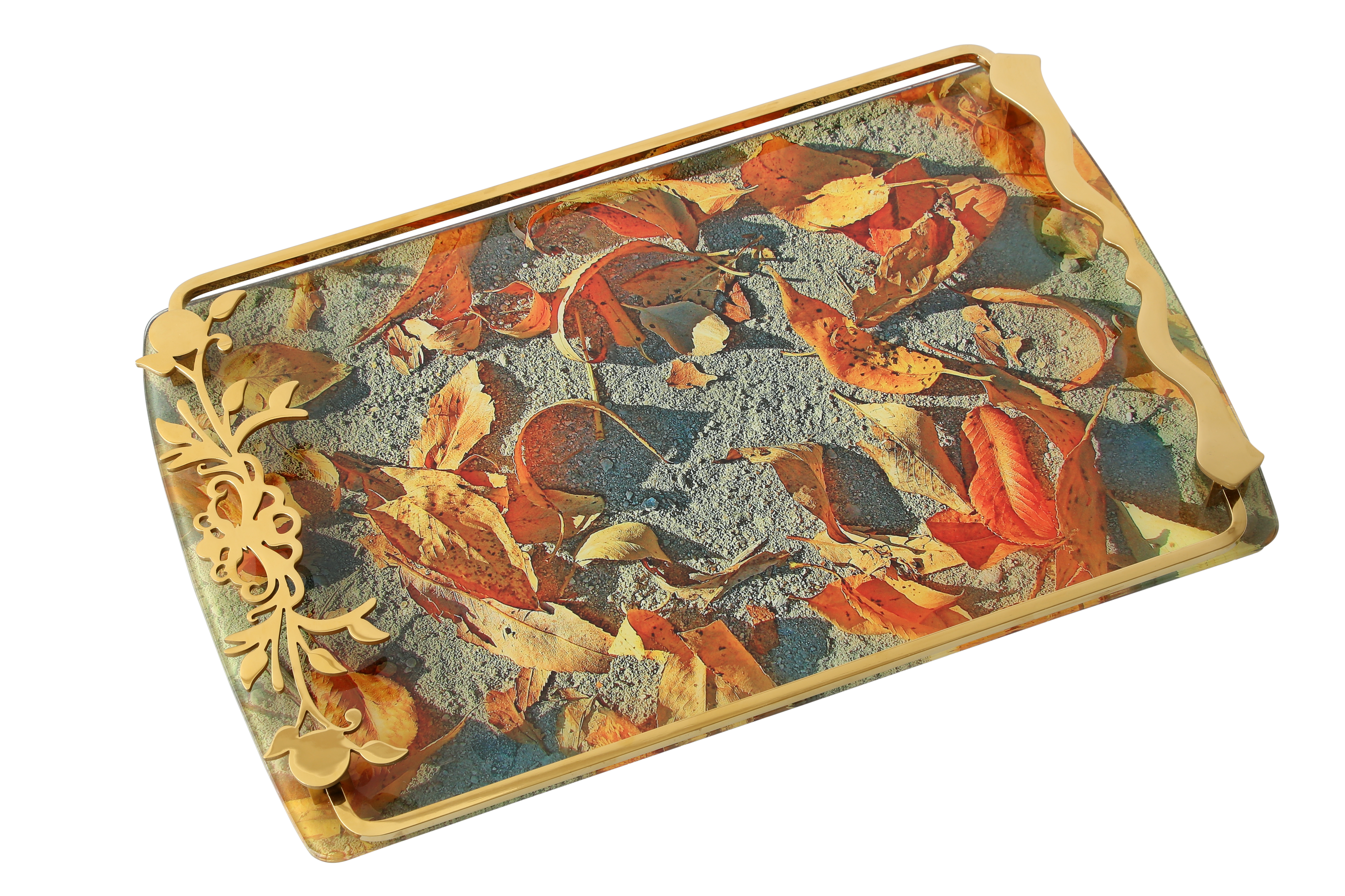 OIVA Glass Serving tray