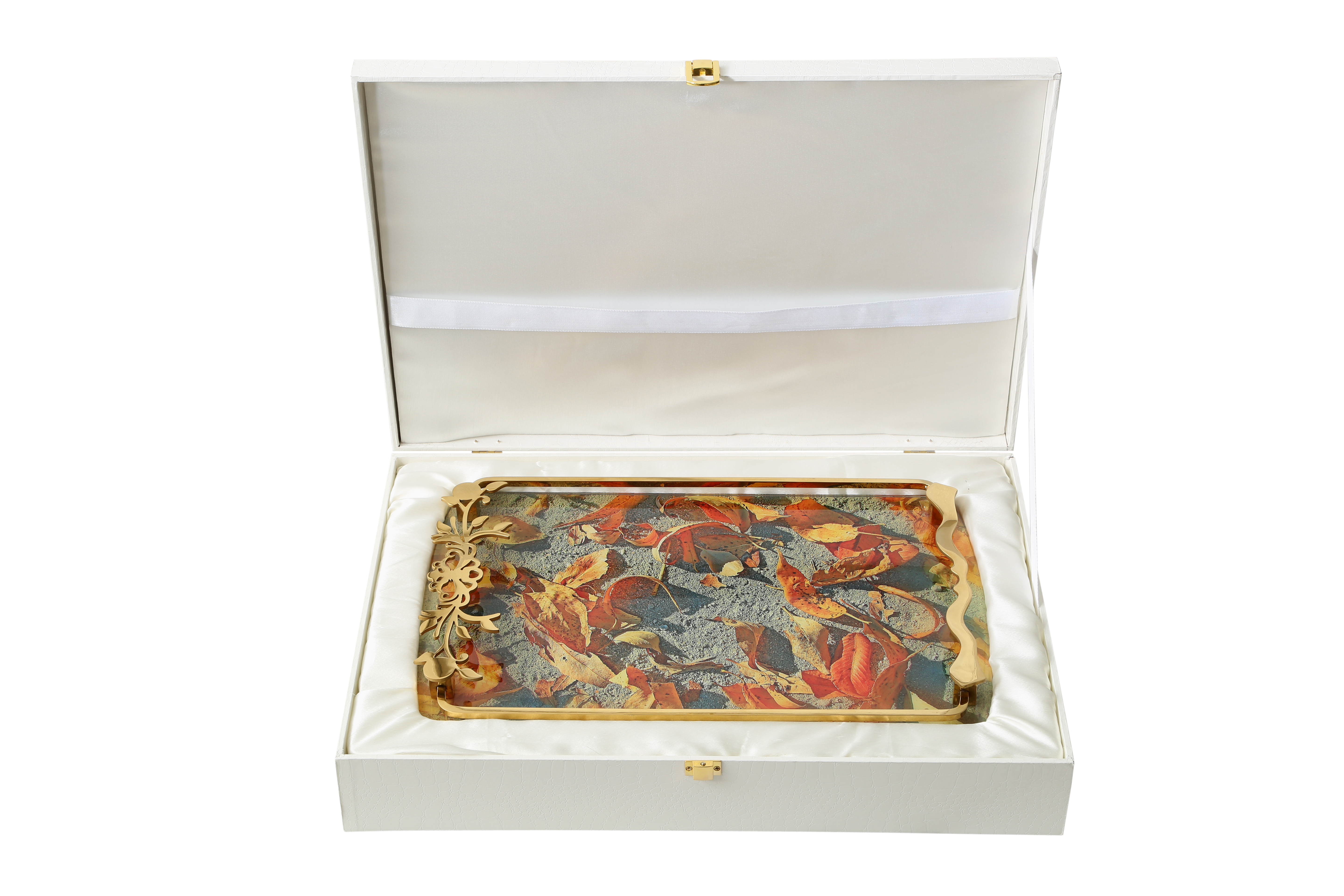 OIVA Glass Serving tray