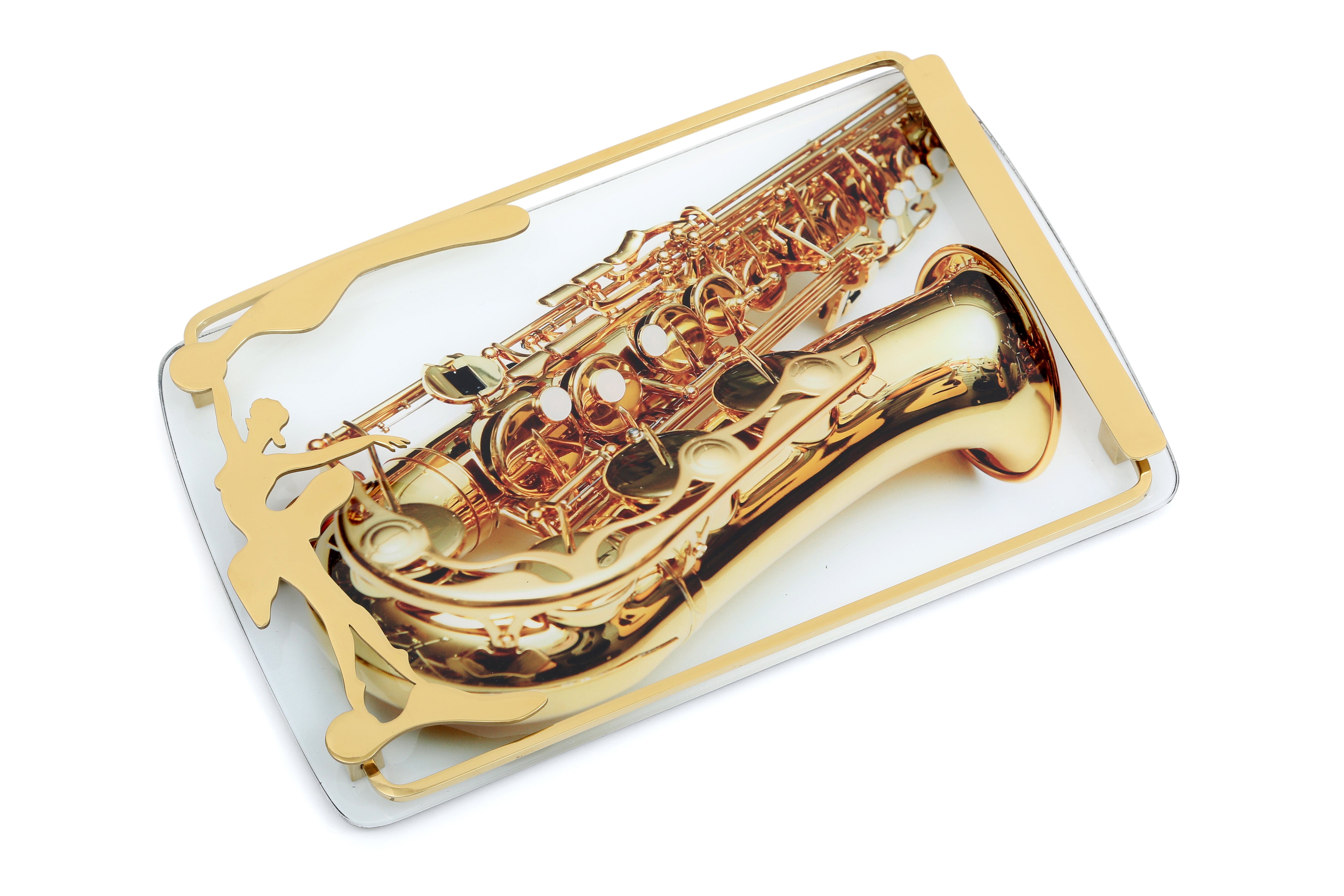 OIVA Glass Serving Tray
