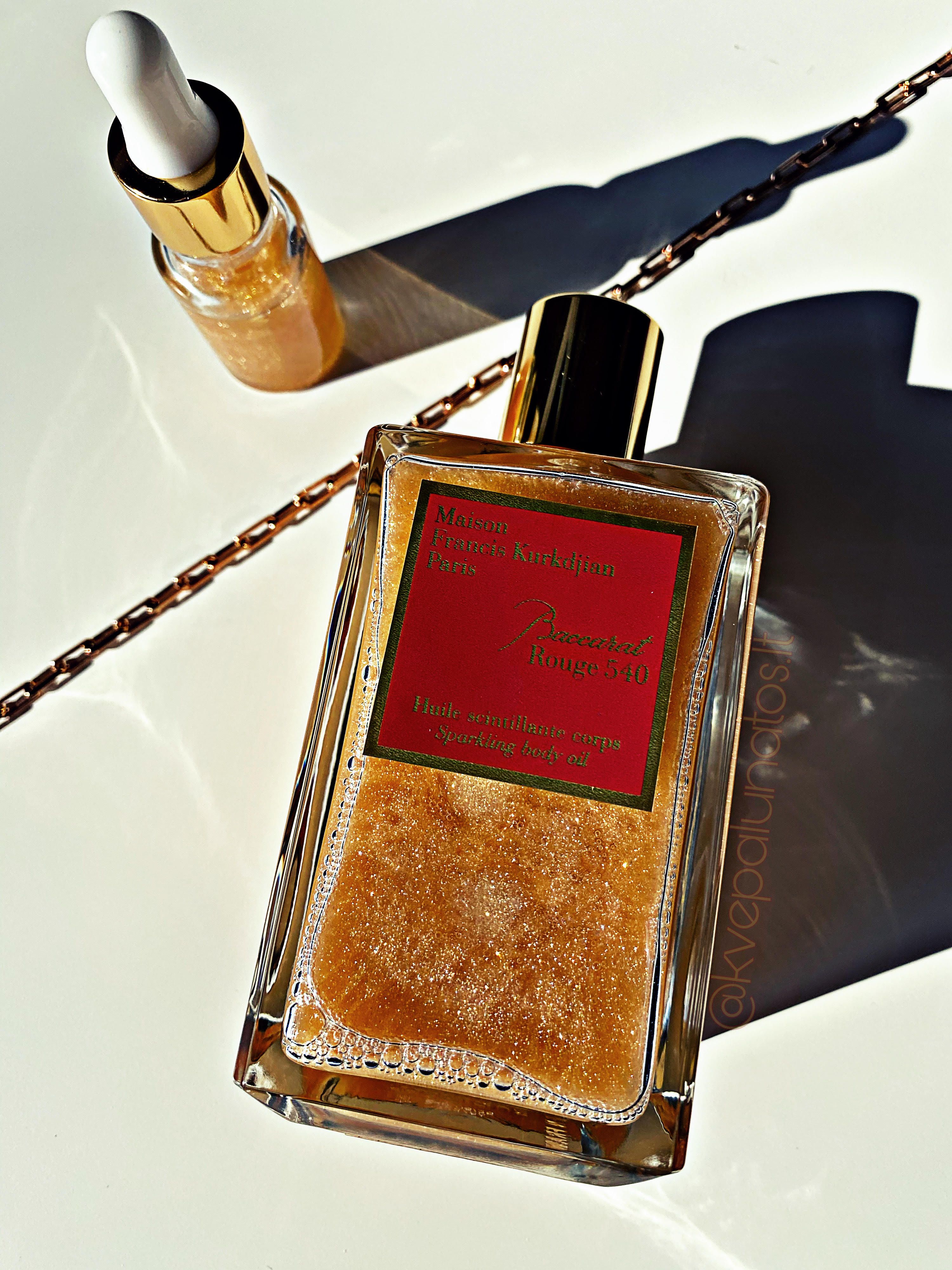 Maison Francis Kurkdjian Baccarat Rouge 540 spindintis kūno aliejus