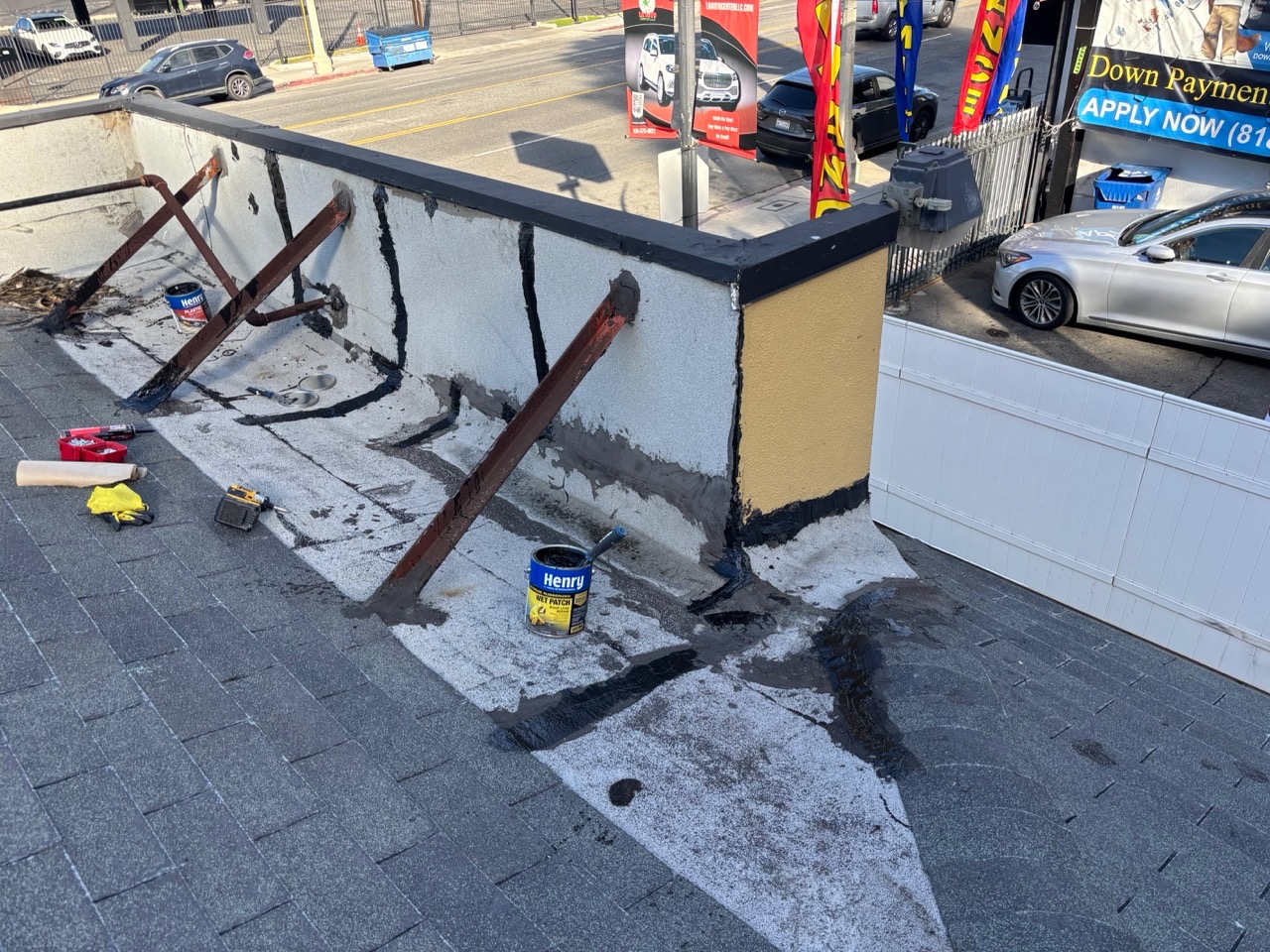Roof Repair — Flat, Shingle, Parapet & Flashing