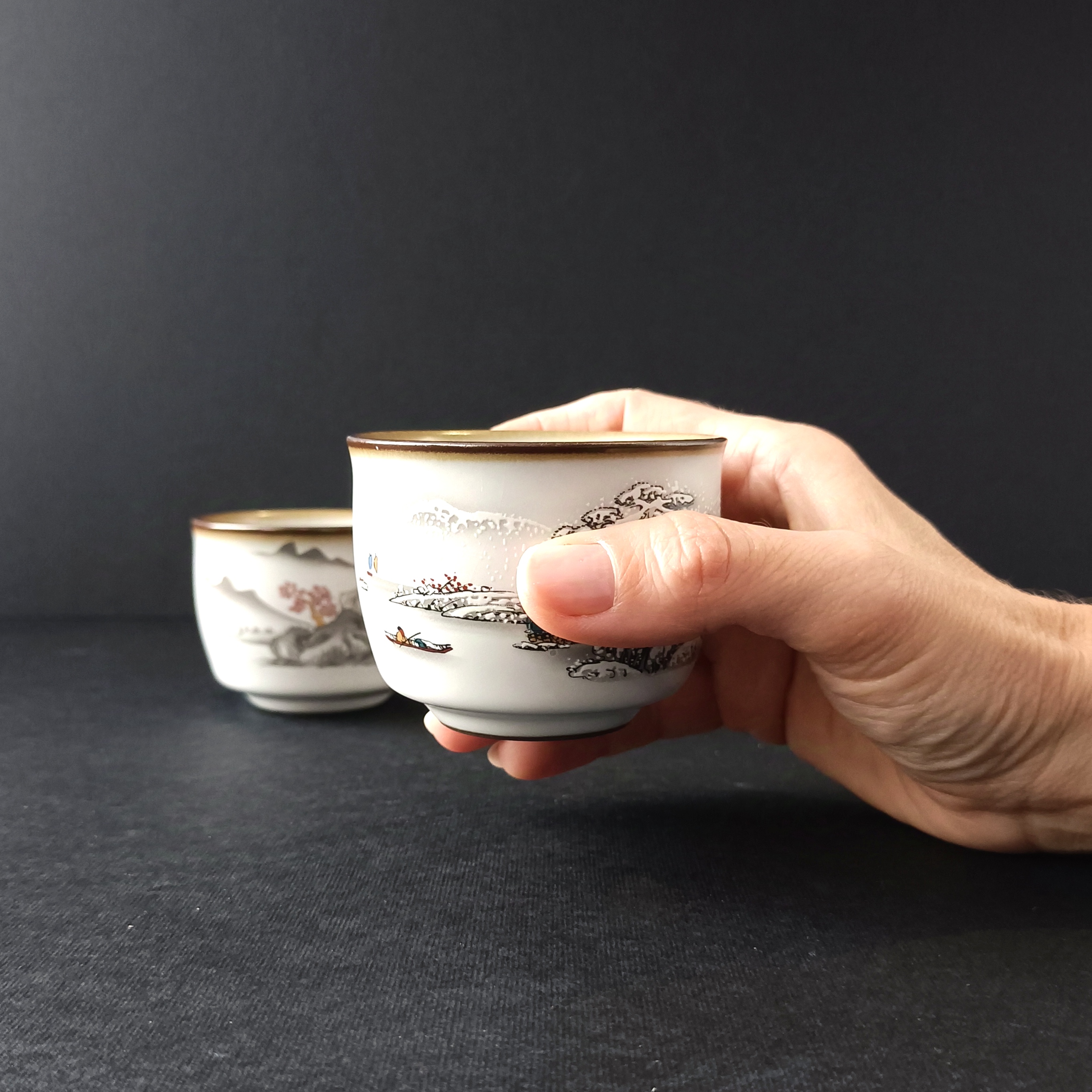 Пиала в японском стиле Луна 