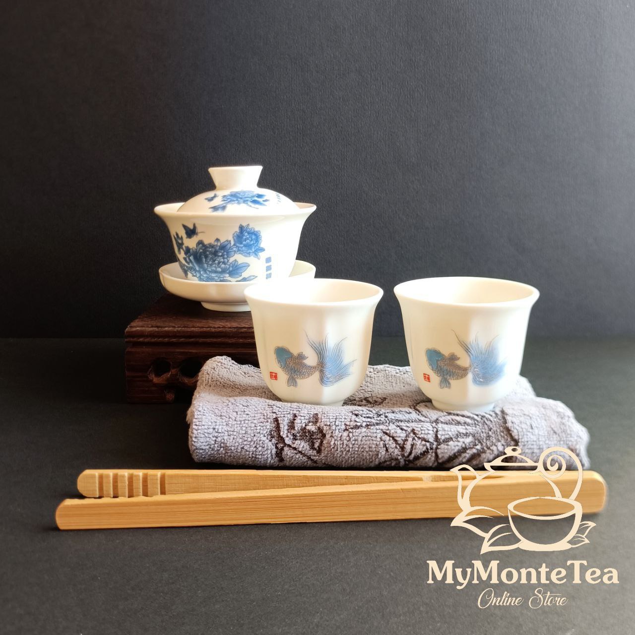 Подарочный набор Голубой цветок