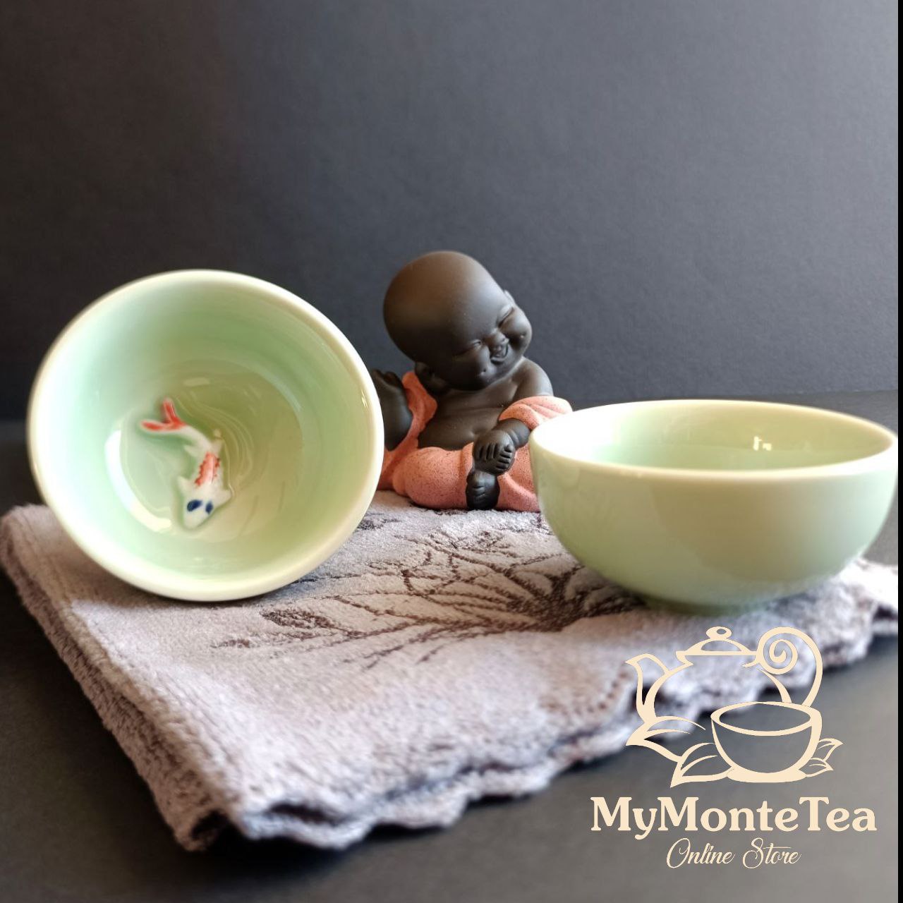 Подарочный набор Монах и карпы